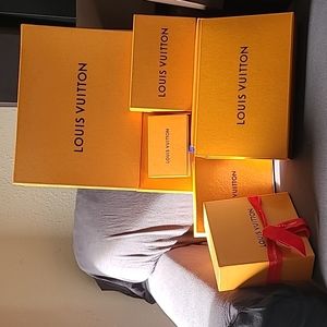 COPY - Louis Vuitton Box, Shopping Bag, Shoe Strings and Ribbon